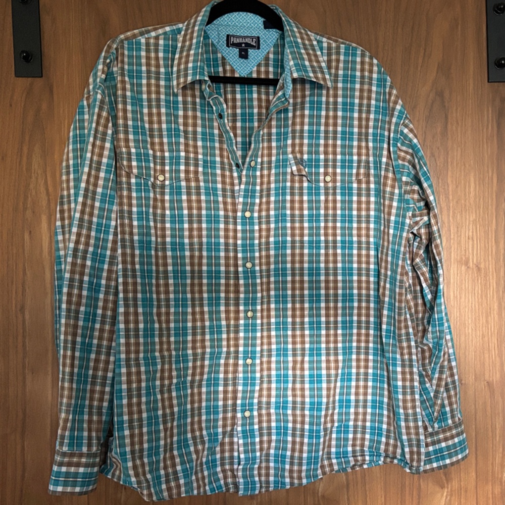 Panhandle Slim Pearl Snap Button Down